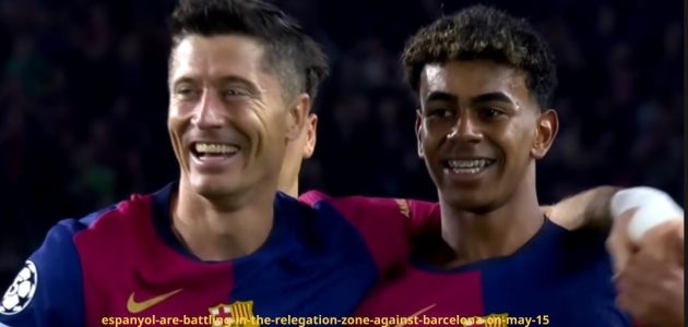 إسبانيول يصارع في منطقة الهبوط ضد برشلونة 15 مايو