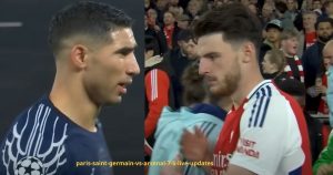 Paris Saint-Germain vs Arsenal 7/5 Live Updates